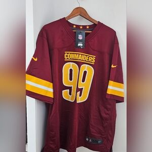 NFL Washington Commanders On-Field Jersey Chase Young #99 Men's Size XXL, NWT.